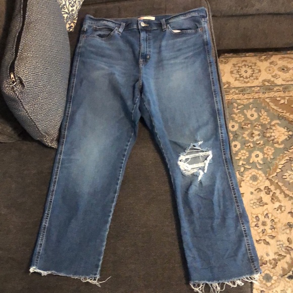 Signature Levi Strauss Heritage High Rise Jeans size 18 - Picture 4 of 4